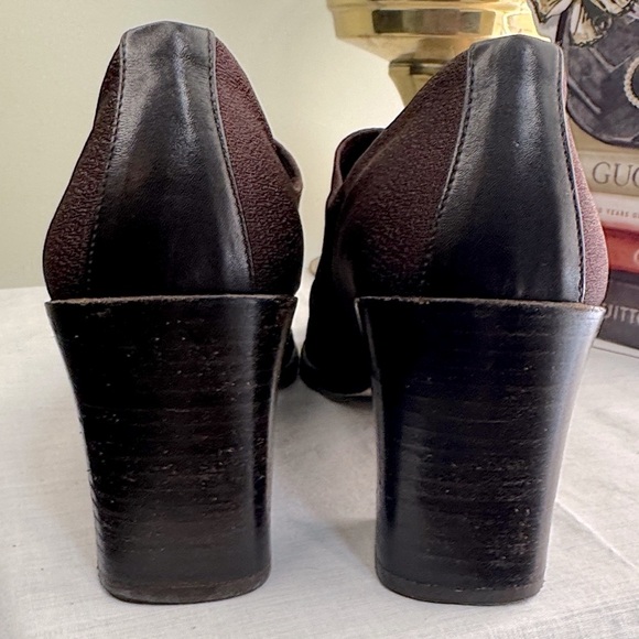 Like New Donald J. Pliner Dark Brown Women's Loafers - Picture 9 of 11